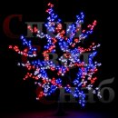 Светодиодное дерево Сакура триколор 1,8м